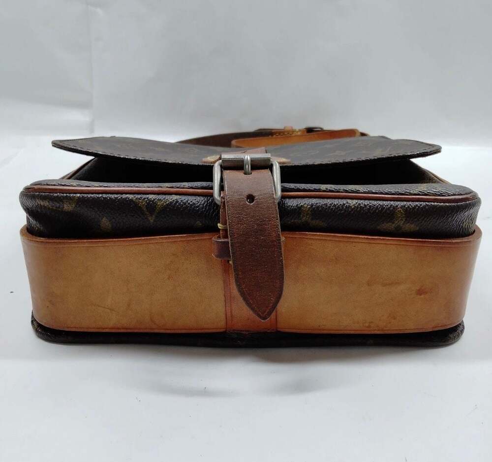 Vintage Louis Vuitton Monogram Cartouchiere MM Crossbody Bag - Picture 5 of 9